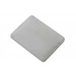 Картхолдер для двух карт и наличных денег с зажимом Crave, светло-серый