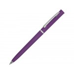 Набор канцелярский Softy: блокнот, линейка, ручка, пенал, фиолетовый