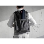 Легкий складывающийся рюкзак-мессенджер Venturer Eco, черный