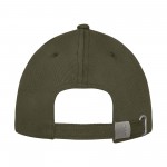 Бейсболка Дэвис, 6 панелей, зеленый лесной