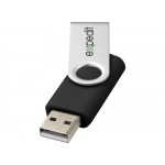 USB-флешка на 16 Гб Rotate Basic, черный