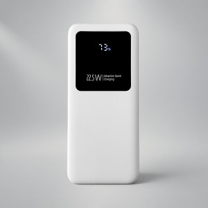 Внешний аккумулятор Kris soft touch, 10000mAh (Белый)