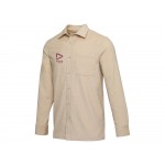 Alum вельветовая рубашка унисекс - Oatmeal