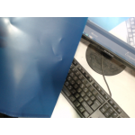 Папка-конверт А4 с кнопкой, синий (Р)