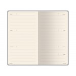 Еженедельник недатированный А6 Morandi. Пыльная роза с нашивкой, пыльно-розовый