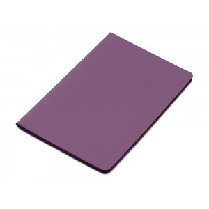 Блокнот Audrey А5 на сшивке в гибкой обложке софт-тач, фиолетовый