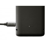 Беспроводной внешний аккумулятор с подсветкой лого и подставкой Magflash, 10000 мАч, 15 Вт, черный