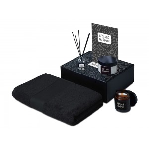 Подарочный набор Re:y. Care с полотенцем, солью для ванны и диффузором