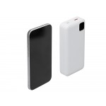 Внешний аккумулятор со встроенными кабелями Фрэйм Про, быстрая зарядка, 20000мач, белый