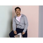 Толстовка Арора мужская с капюшоном, серо-синий