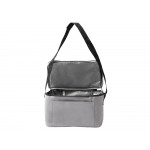 Сумка-холодильник из искусственной кожи с регулируемыми ручками Дэнвер (DENVER), серый