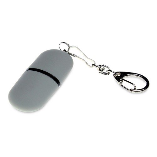 Флешка Goutte Soft-touch на 128 Гб, серый