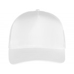 Бейсболка Poly 5-ти панельная 120 гр, белый (P)