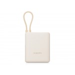 Внешний аккумулятор со встроенным кабелем Xiaomi Power Bank 10000mAh (Integrated Cable) Tan GL
