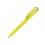 Ручка шариковая трехгранная UMA TRINITY K transparent GUM, soft-touch, желтый