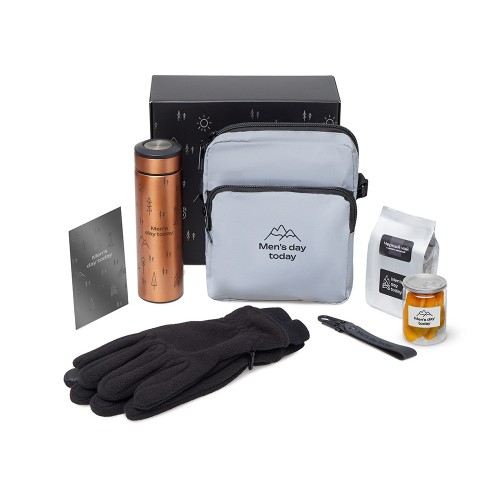 Подарочный набор Re:m. Step  с термосом, перчатками и сумкой