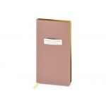 Еженедельник недатированный А6 Morandi. Пыльная роза с нашивкой, пыльно-розовый