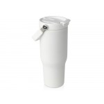 Термостакан Bronx объемом 900 мл из меди и переработанной нержавеющей стали, сертифицированной по стандарту RCS, с вакуумной изоляцией и крышкой с двойной функцией - Белый