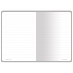 Тетрадь с каменной бумагой А5 Carrara 40 л., линейка, бордовый