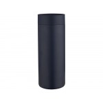 Illuminate бутылка для воды объемом 650 мл из переработанной нержавеющей стали RCS с двойными стенками и набором из 3 крышек - Синий Navy