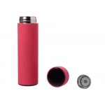 Термос FAMILY MARK LED, soft touch (Фуксия)