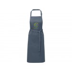 Фартук Andrea плотностью 240 г/м² с регулируемой завязкой на шее - Hale Blue