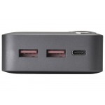 Внешний аккумулятор Mild Pro c быстрой зарядкой QC/PD, 20 000 mAh, серый (Р)