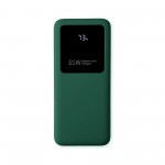 Внешний аккумулятор Kris soft touch, 10000mAh (Тёмно-зелёный)