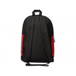 Рюкзак Chap с люверсом из полиэстера (600D), черный/красный