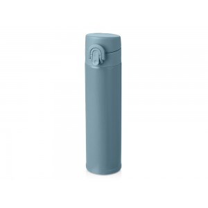 Вакуумная герметичная термокружка Inter, антрацит, нерж. сталь