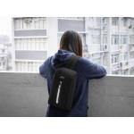 Сумка-слинг Nomad на одно плечо из водостойкого переработанного пластика, черный