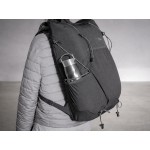 Легкий складывающийся рюкзак-мессенджер Venturer Eco, черный