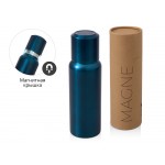 Вакуумный термос c магнитной крышкой Magne, 500 мл, темно-синий