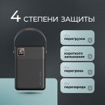Внешний АКБ NRG Turbo V4 80000 мА-ч, дисплей, черный, Deppa