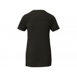 Borax Женская футболка с короткими рукавами из переработанного полиэстера согласно стандарту GRS с отличным кроем - сплошной черный