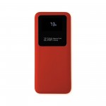 Внешний аккумулятор Kris soft touch, 10000mAh (Красный)