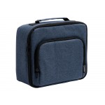 Сумка-холодильник из переработанного полиэстера Сотэк (SOTEK), меланжевый синий