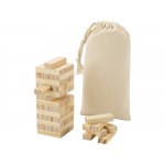 Jumble деревянная игра Падающая башня, натуральный
