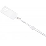 Ремешок на шею для телефона Нэко, белый