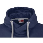 Толстовка унисекс Stream с капюшоном, синий нэйви