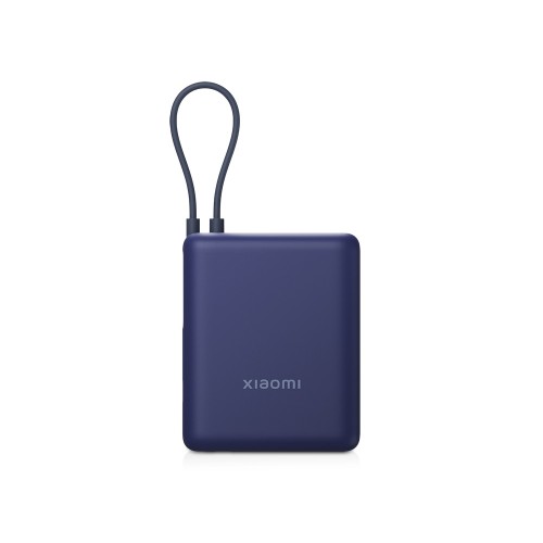 Внешний аккумулятор со встроенным кабелем Xiaomi 33W Power Bank 10000mAh (Integrated Cable) Ice Blue