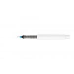 Капиллярная ручка в корпусе из переработанного материала rPET RECYCLED PET PEN PRO FL, белый с голубым