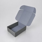 Коробка подарочная Колорит лайт МГК, размер XL, 23,5 х 30 х 10,5 см , серый