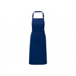Фартук Andrea плотностью 240 г/м² с регулируемой завязкой на шее - Темно - синий