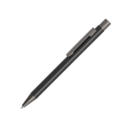Ручка шариковая металлическая Straight, антрацит