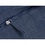 Сумка из переработанной джинсовой ткани Крик (Kirk), синий