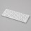 Беспроводная клавиатура Air Keyboard для MAC, Windows, 500 мАч, алюминий, белый, Deppa