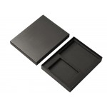 Подарочный набор Consul: обложка для паспорта и картхолдер, серый