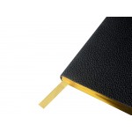 Еженедельник недатированный А6 Black с нашивкой, черный
