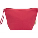 Косметичка Odisha из органического материала OCS, 180 г/м², 3 л, красный